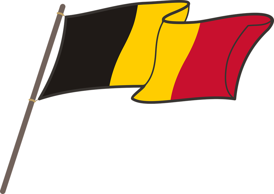 Belgian Flag Illustration PNG image