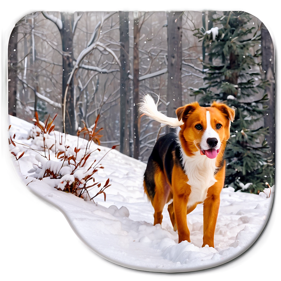 Bella In The Snow Png Inq PNG image