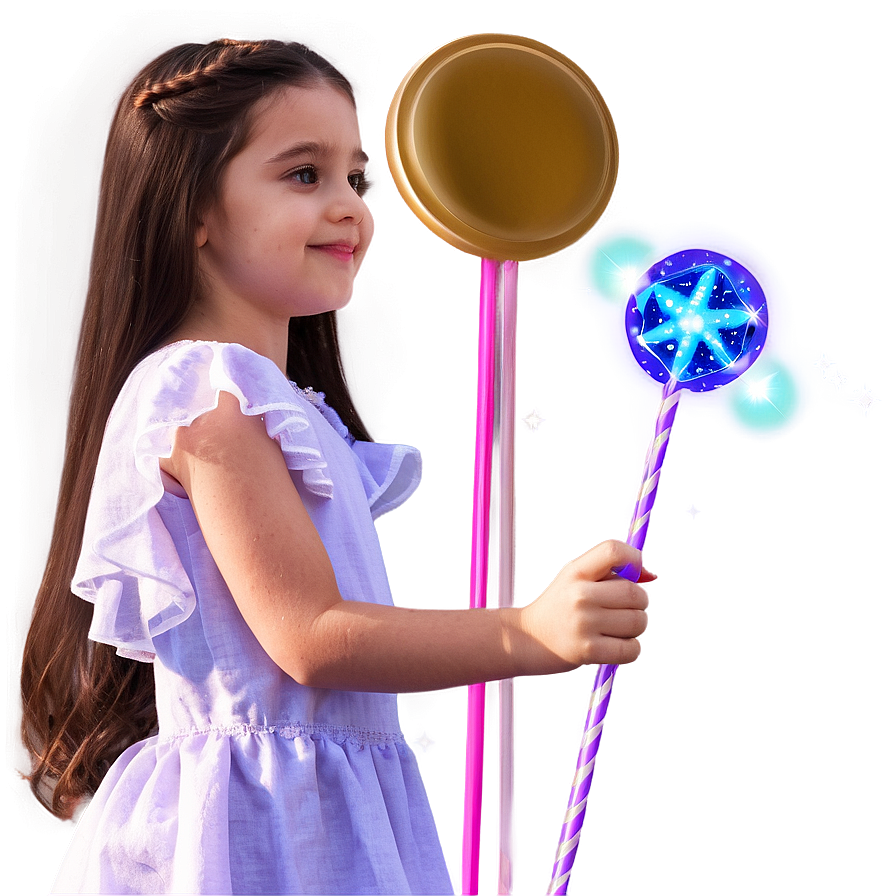 Bella With A Magic Wand Png Dbt PNG image