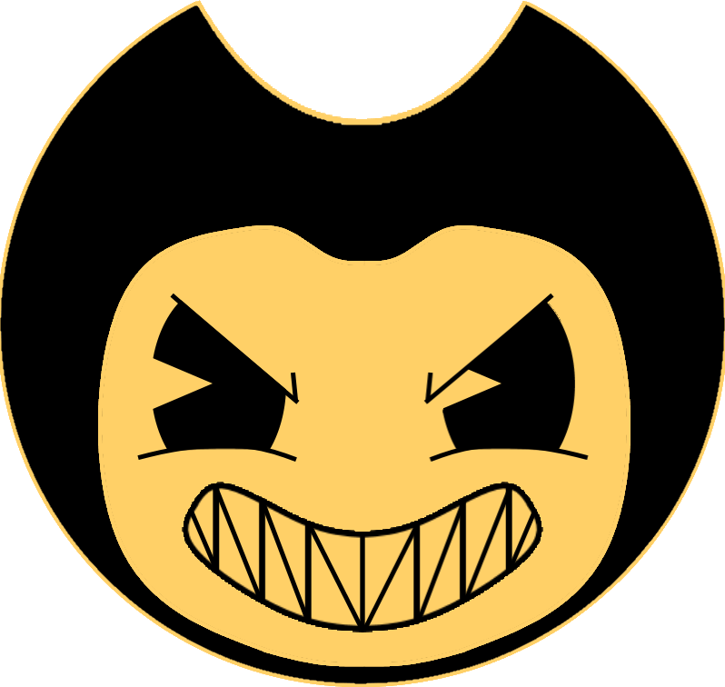 Bendy Cartoon Character Icon PNG image