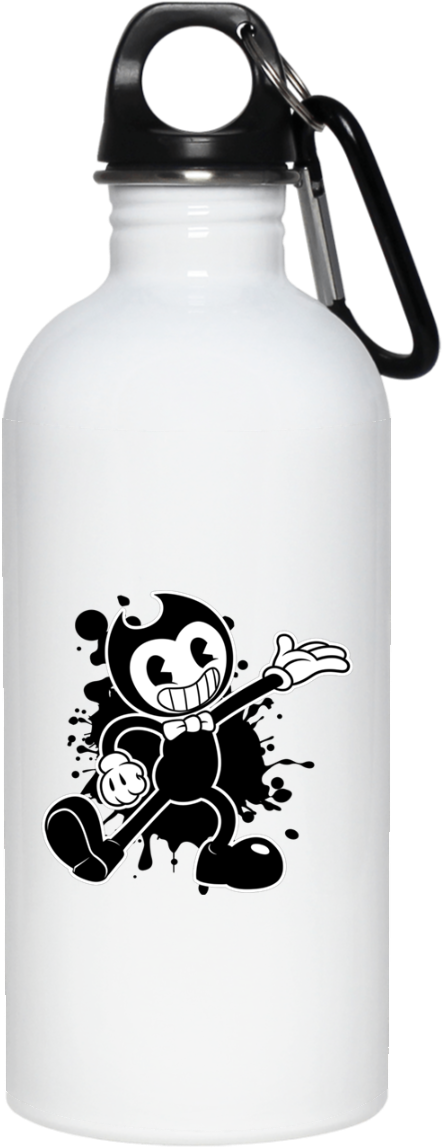 Bendy Character Water Bottle PNG image