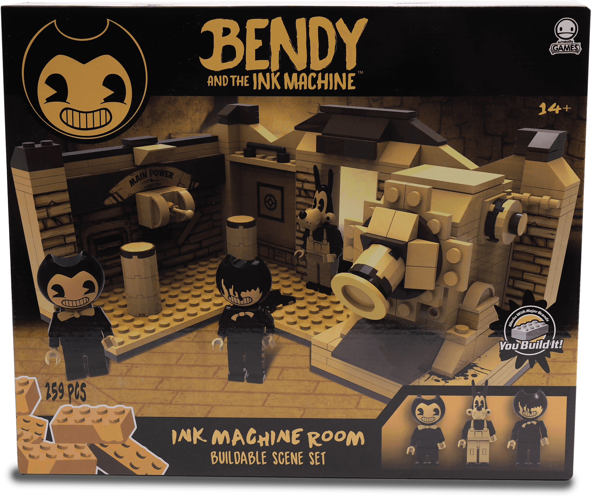 Bendy Ink Machine Buildable Set PNG image