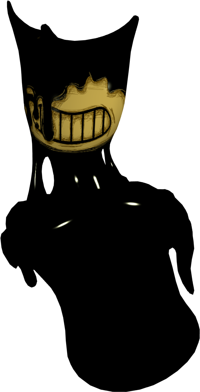 Bendy Silhouette Smile.png PNG image