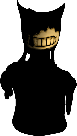 Bendy Silhouette Smiling PNG image