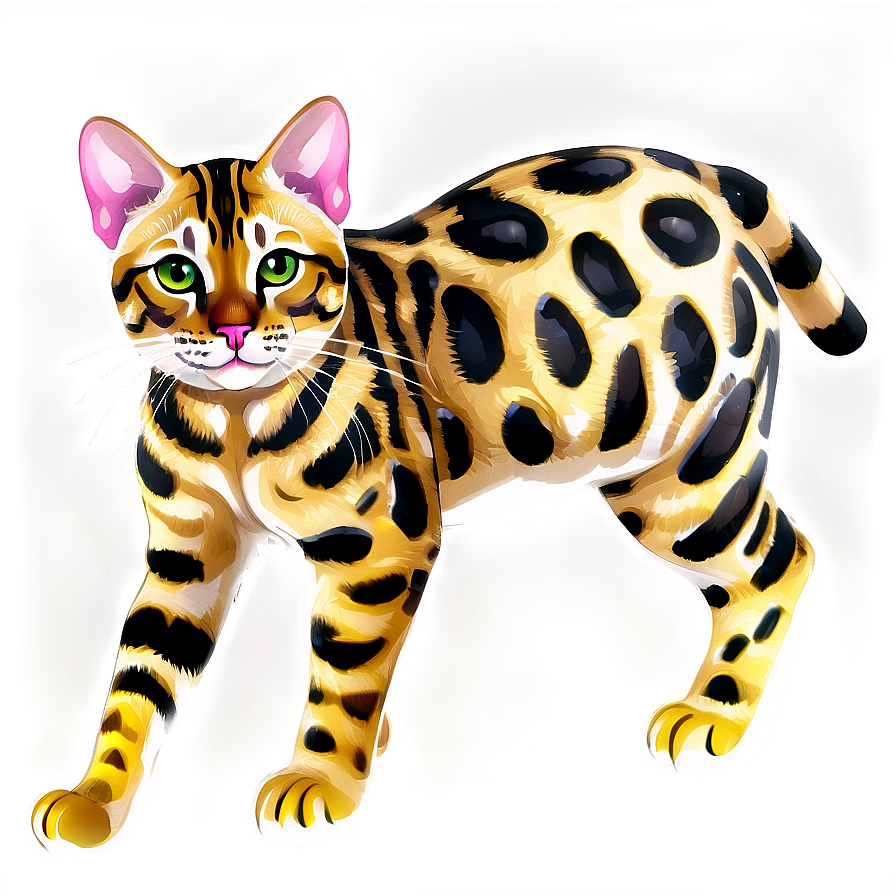 Bengal Cat Png 05232024 PNG image