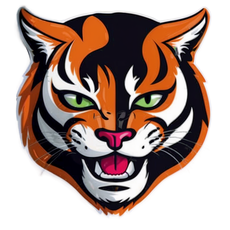 Bengals Logo Celebration Png 05252024 PNG image