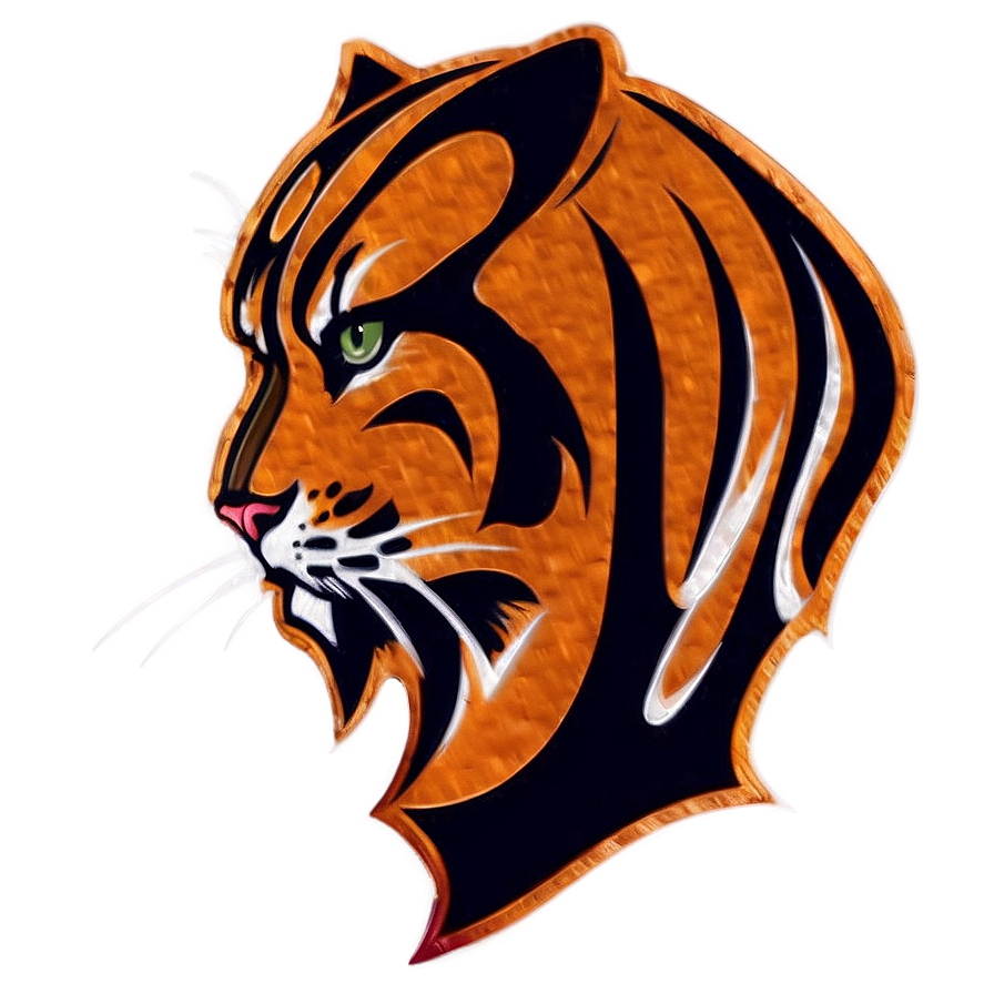 Bengals Logo Silhouette Png Nnp57 PNG image