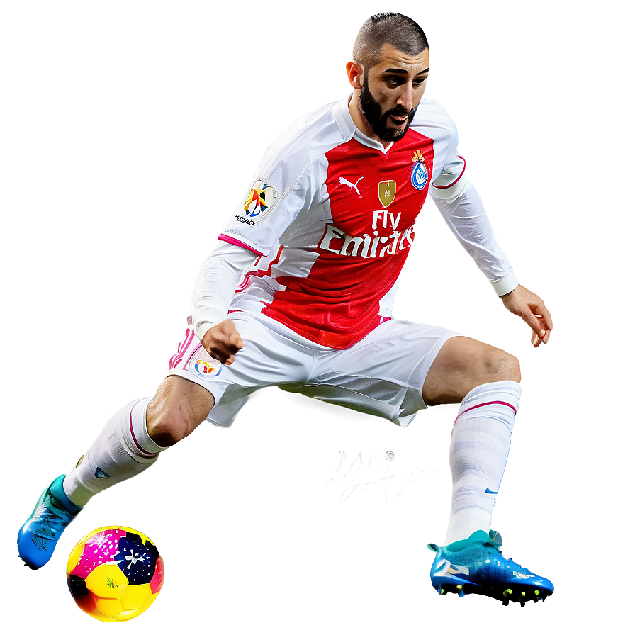 Benzema Dynamic Action Png 96 PNG image