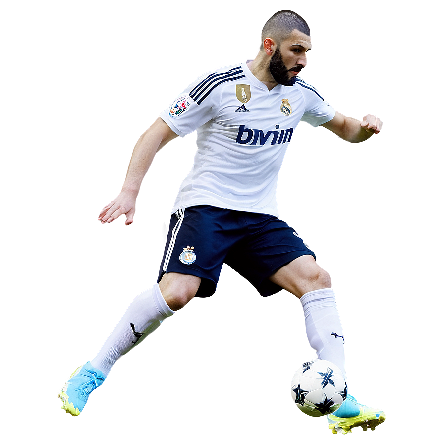 Benzema Dynamic Action Png Wpr PNG image