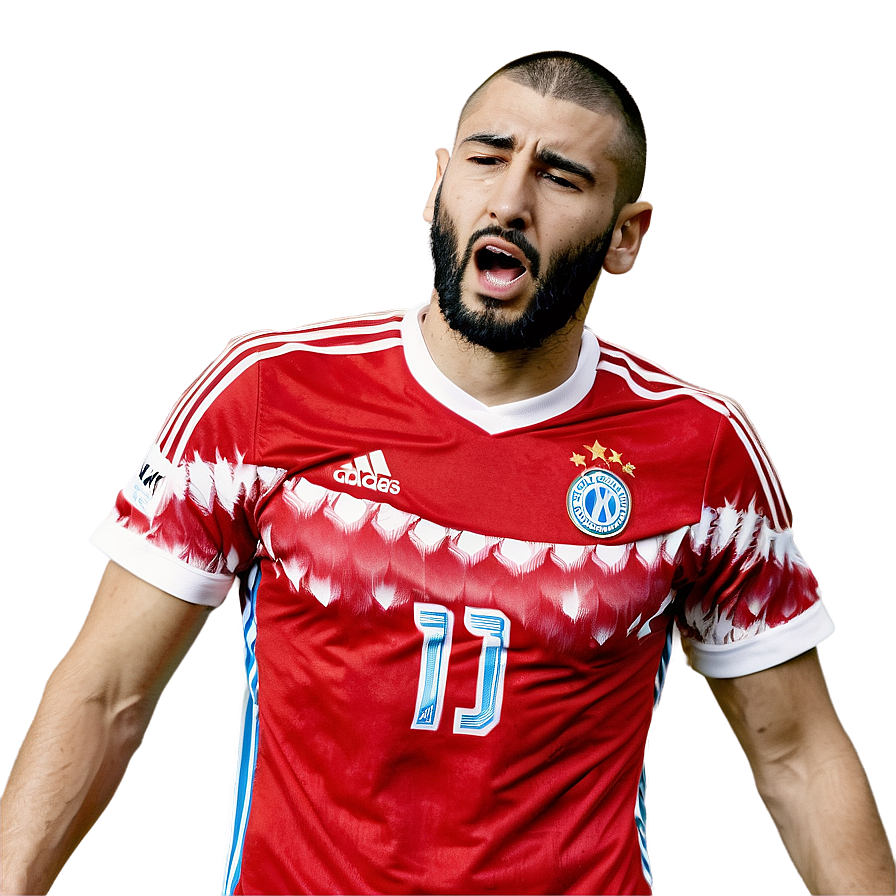 Benzema Emotional Victory Png Odq PNG image