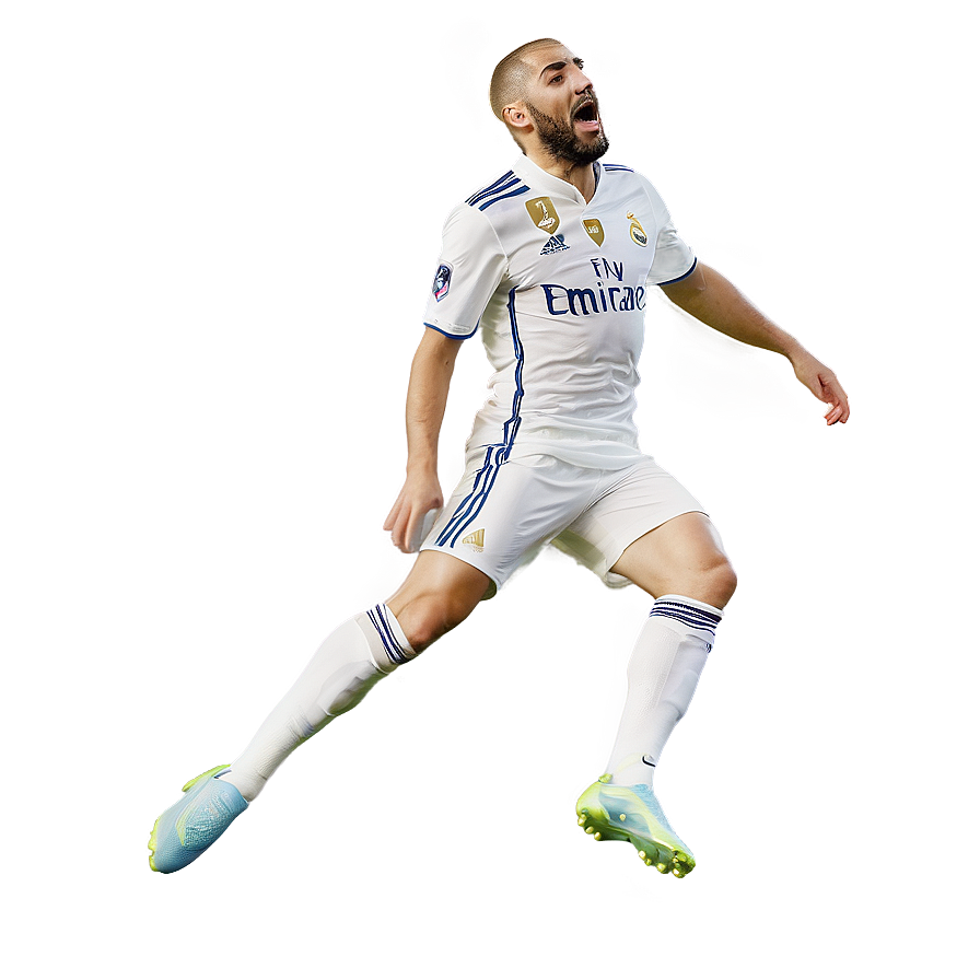 Benzema Match Winning Goal Png 06212024 PNG image