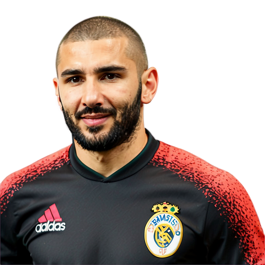 Benzema Record-breaking Performance Png 8 PNG image