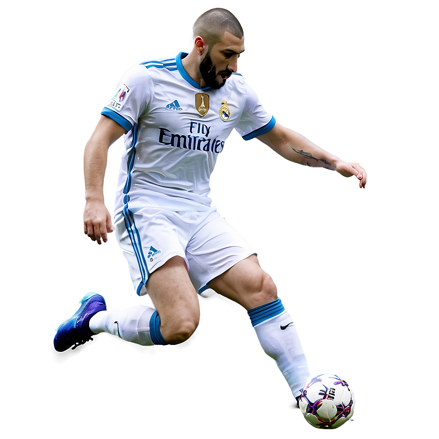 Benzema Signature Move Png 42 PNG image