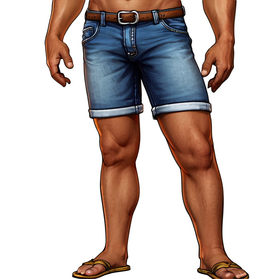 Bermuda Style Jorts Png 06132024 PNG image