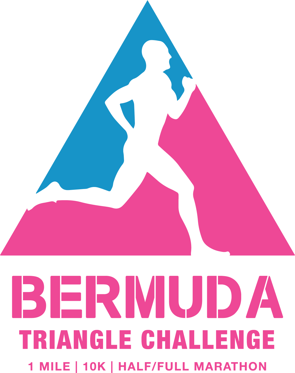 Bermuda Triangle Challenge Running Event Logo PNG image