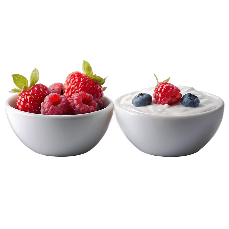 Berries And Yogurt Png 06122024 PNG image