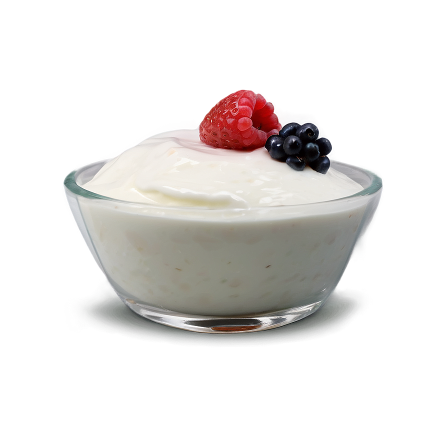 Berries And Yogurt Png 06122024 PNG image