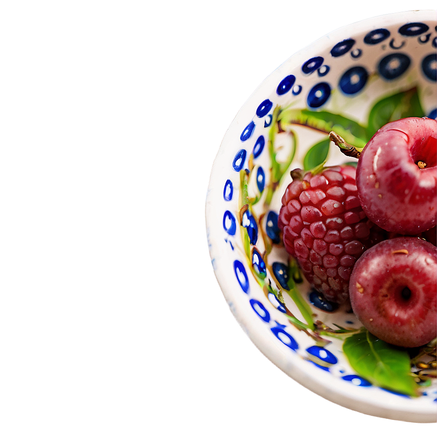 Berries In Bowl Png 06122024 PNG image