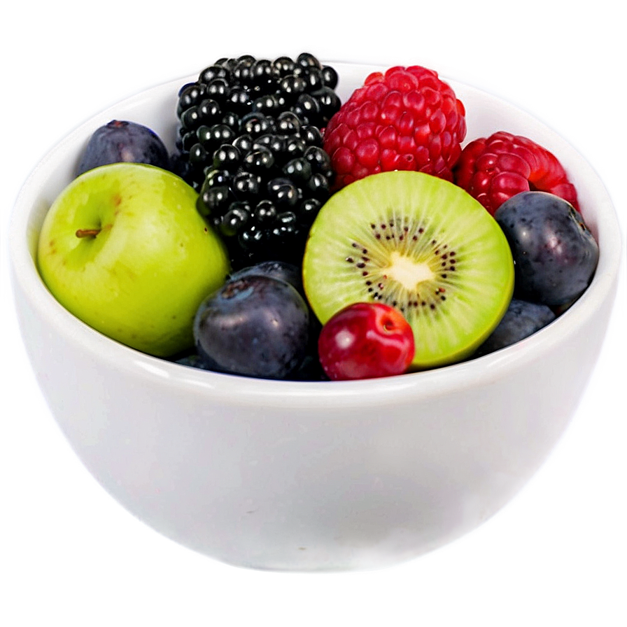 Berry Delicious Fruit Bowl Png 06132024 PNG image