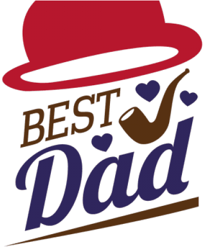 Best Dad Fathers Day Celebration PNG image