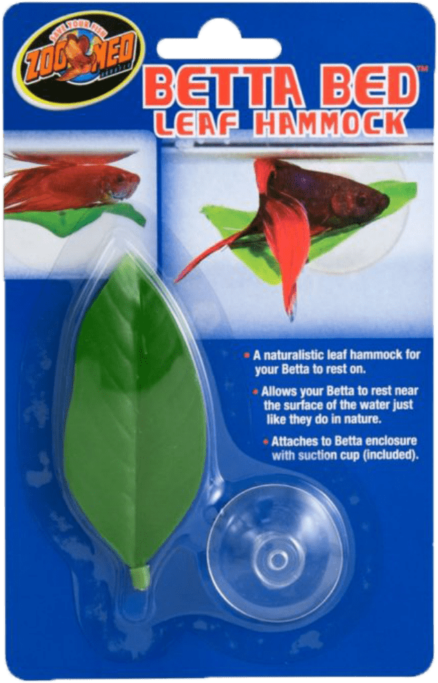 Betta Bed Leaf Hammock Packaging PNG image