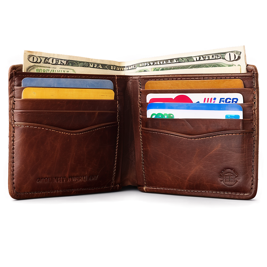 Bi-fold Wallet Png 05252024 PNG image