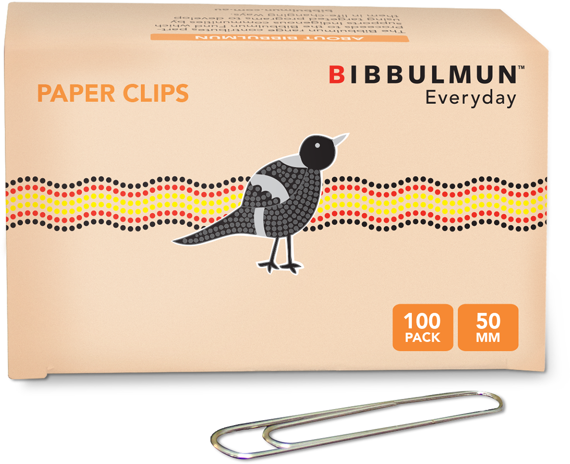 Bibbulmun Paper Clips Packaging PNG image