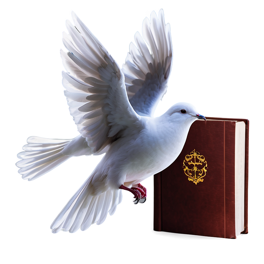 Bible And Dove Png 05032024 PNG image