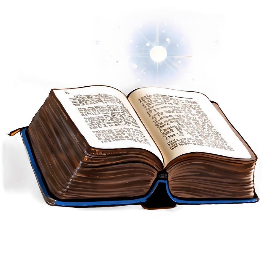 Bible And Starry Night Png 05032024 PNG image