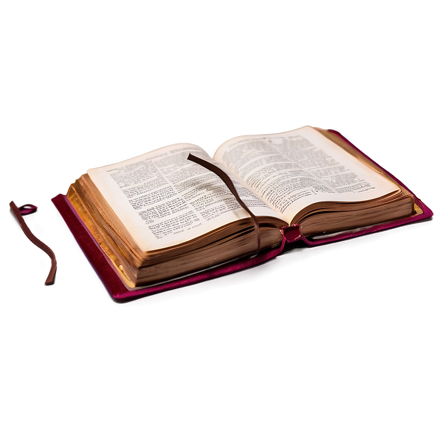 Bible With Bookmark Png Hpo55 PNG image