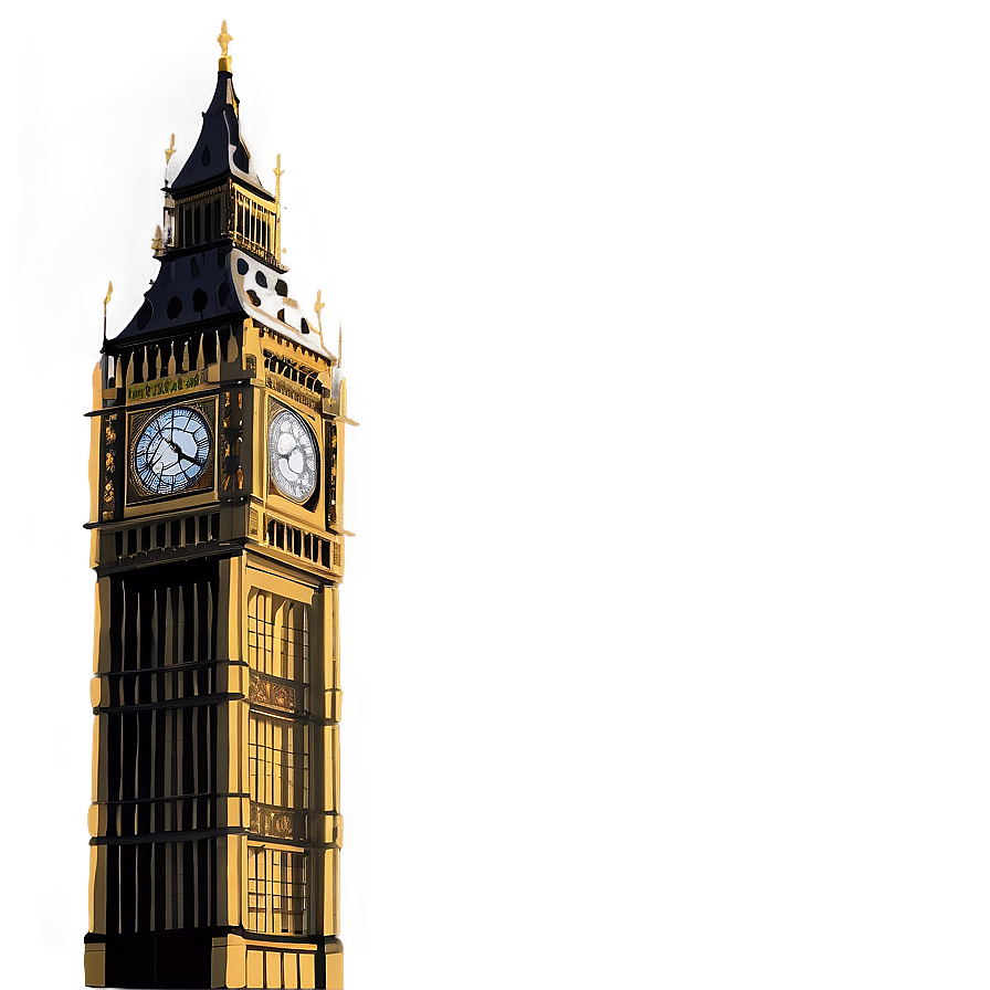 Big Ben At Night Png 40 PNG image