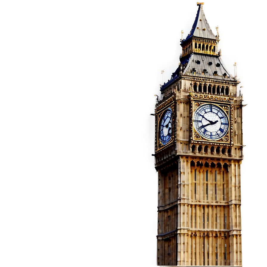 Big Ben Twilight View Png 8 PNG image