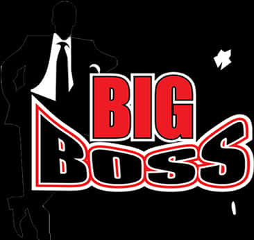 Big Boss Silhouette Graphic PNG image