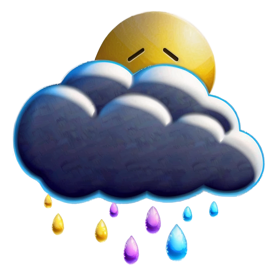 Big Cloud Emoji Png 06272024 PNG image