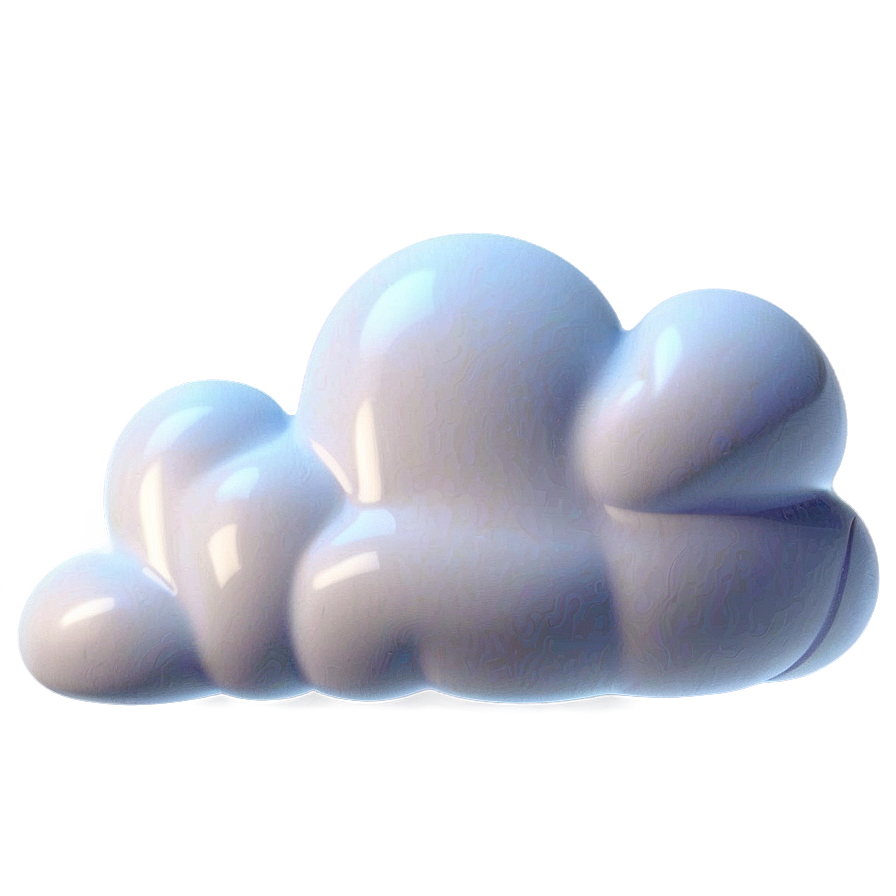 Big Cloud Emoji Png Hjp PNG image