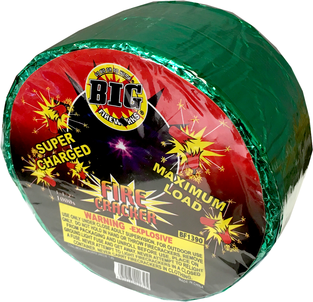 Big Firecrackers Super Charged Pack PNG image