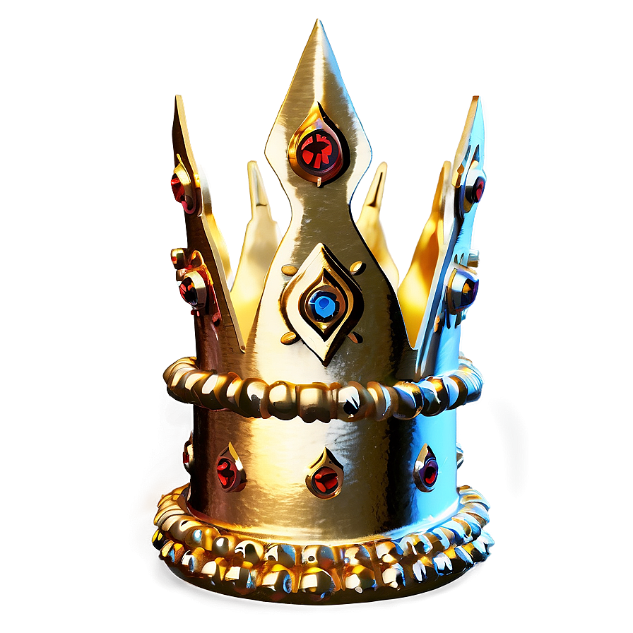 Big Golden Crown Png Ltv5 PNG image