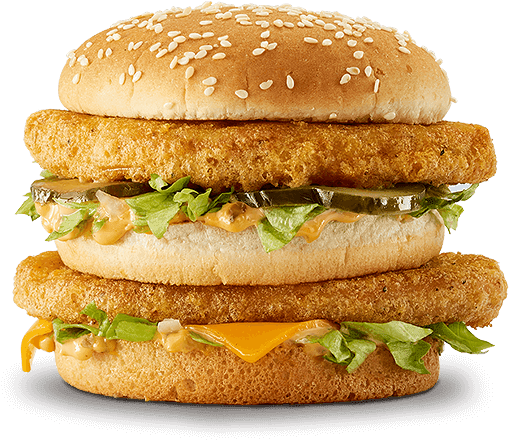 Big Mac Chicken Version PNG image