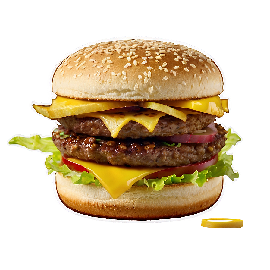 Big Mac Gourmet Version Png Oqh13 PNG image
