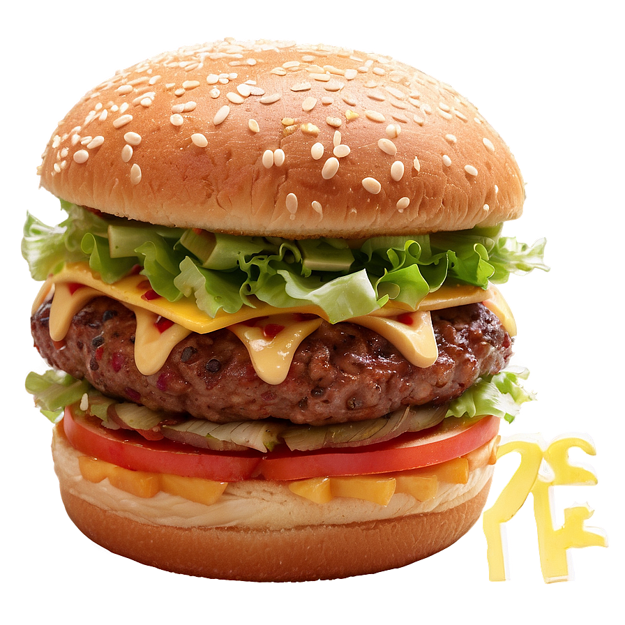 Big Mac Gourmet Version Png Ssi53 PNG image
