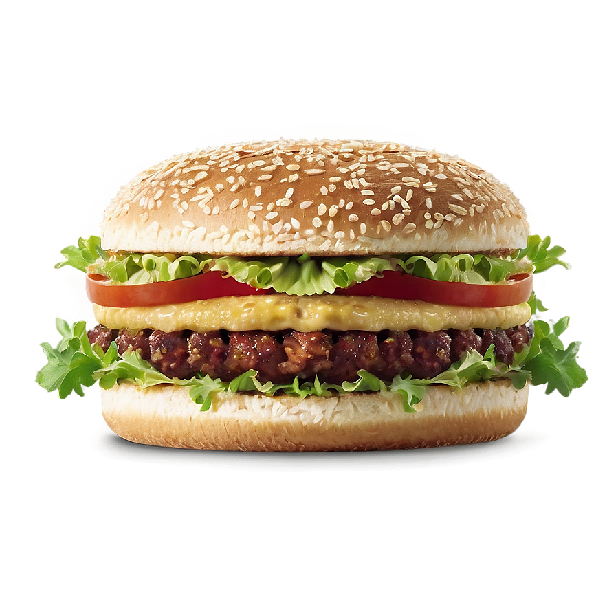 Big Mac Vegan Version Png 05252024 PNG image