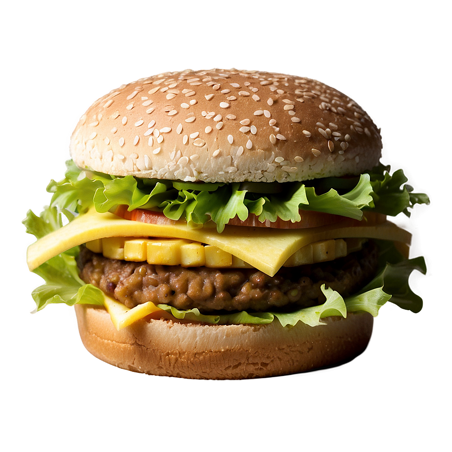 Big Mac Vegan Version Png 45 PNG image