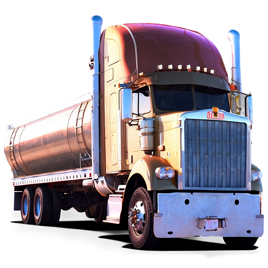 Big Rig Truck Sunset Png 61 PNG image