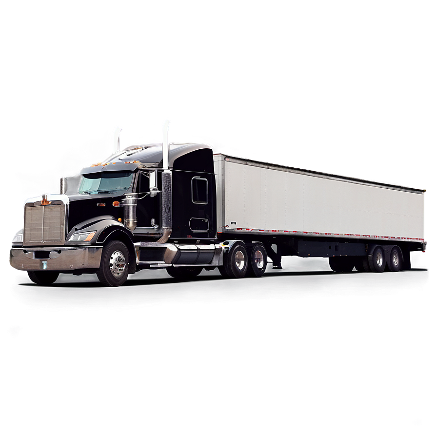 Big Rig Truck Sunset Png Nyy PNG image