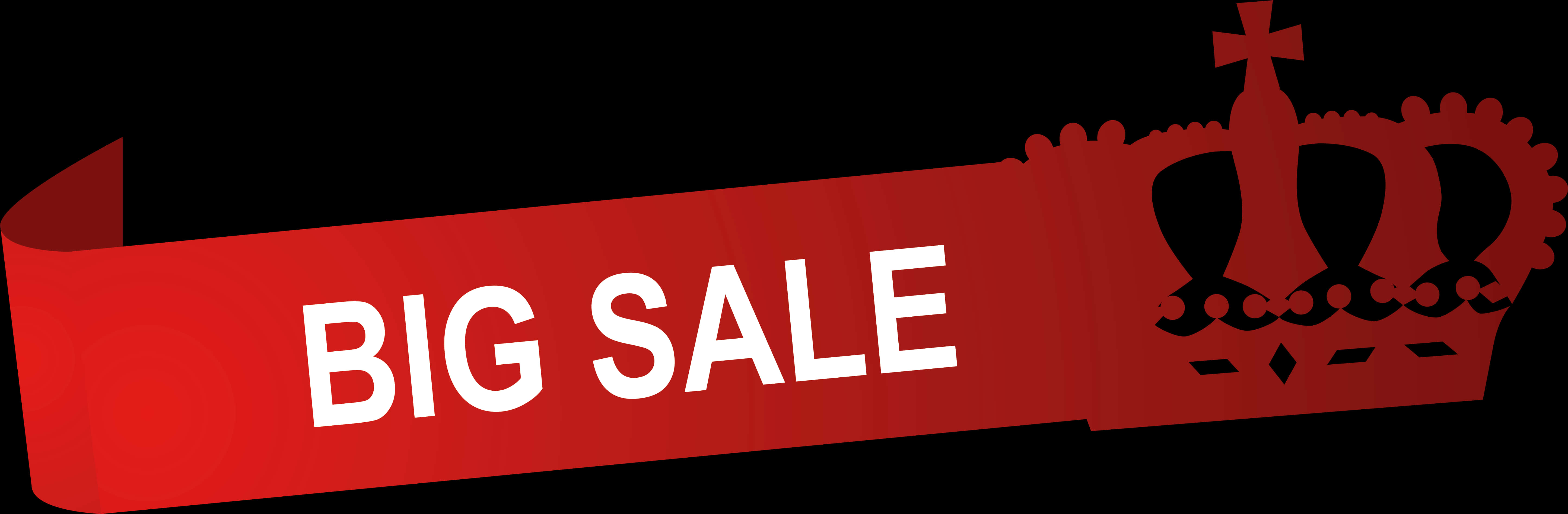 Big Sale Banner Design PNG image