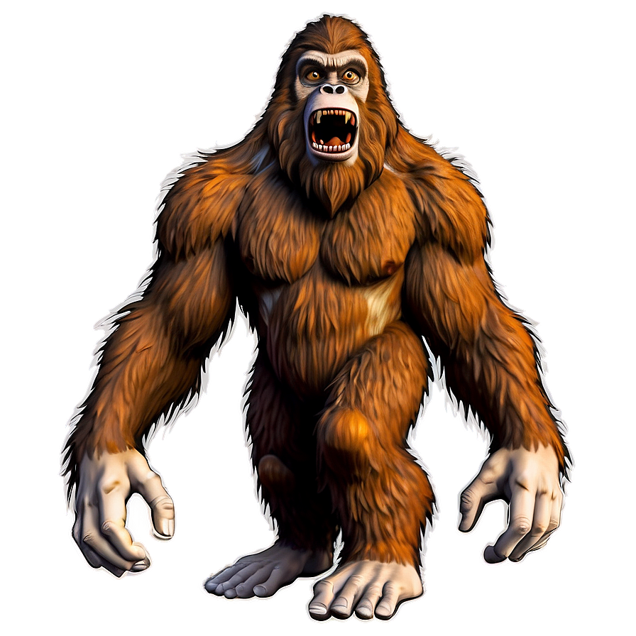 Bigfoot Hunters Logo Png 05232024 PNG image