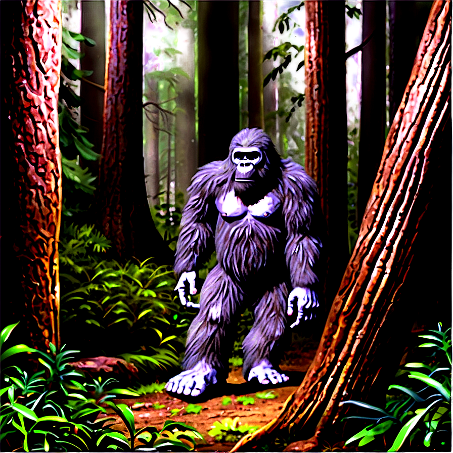 Bigfoot In American Folklore Png 05232024 PNG image