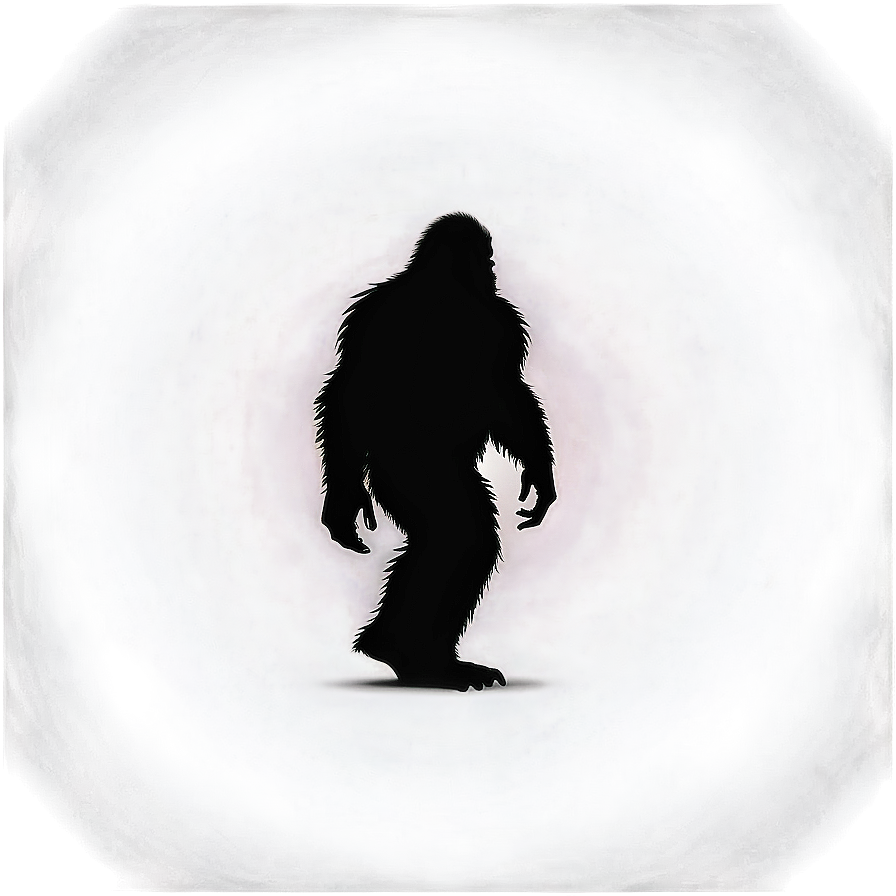 Bigfoot Silhouette Png 05232024 PNG image