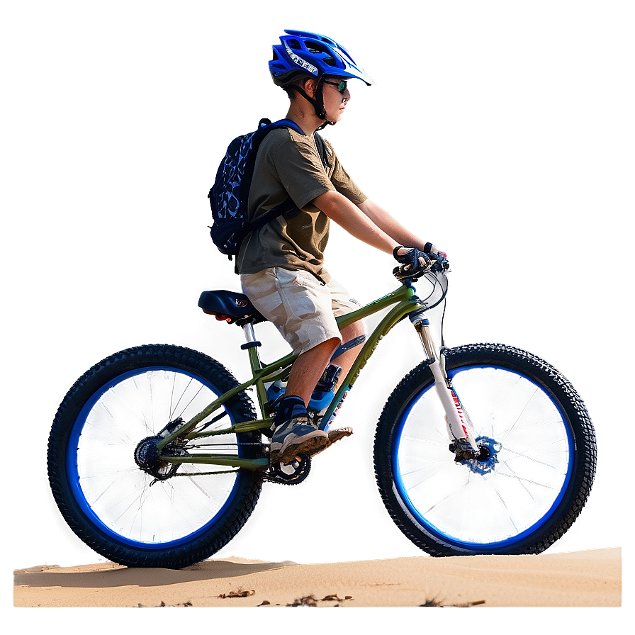 Biking On Sand Dunes Png Aki46 PNG image