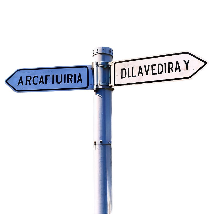 Bilingual Street Signs Png Xdq PNG image